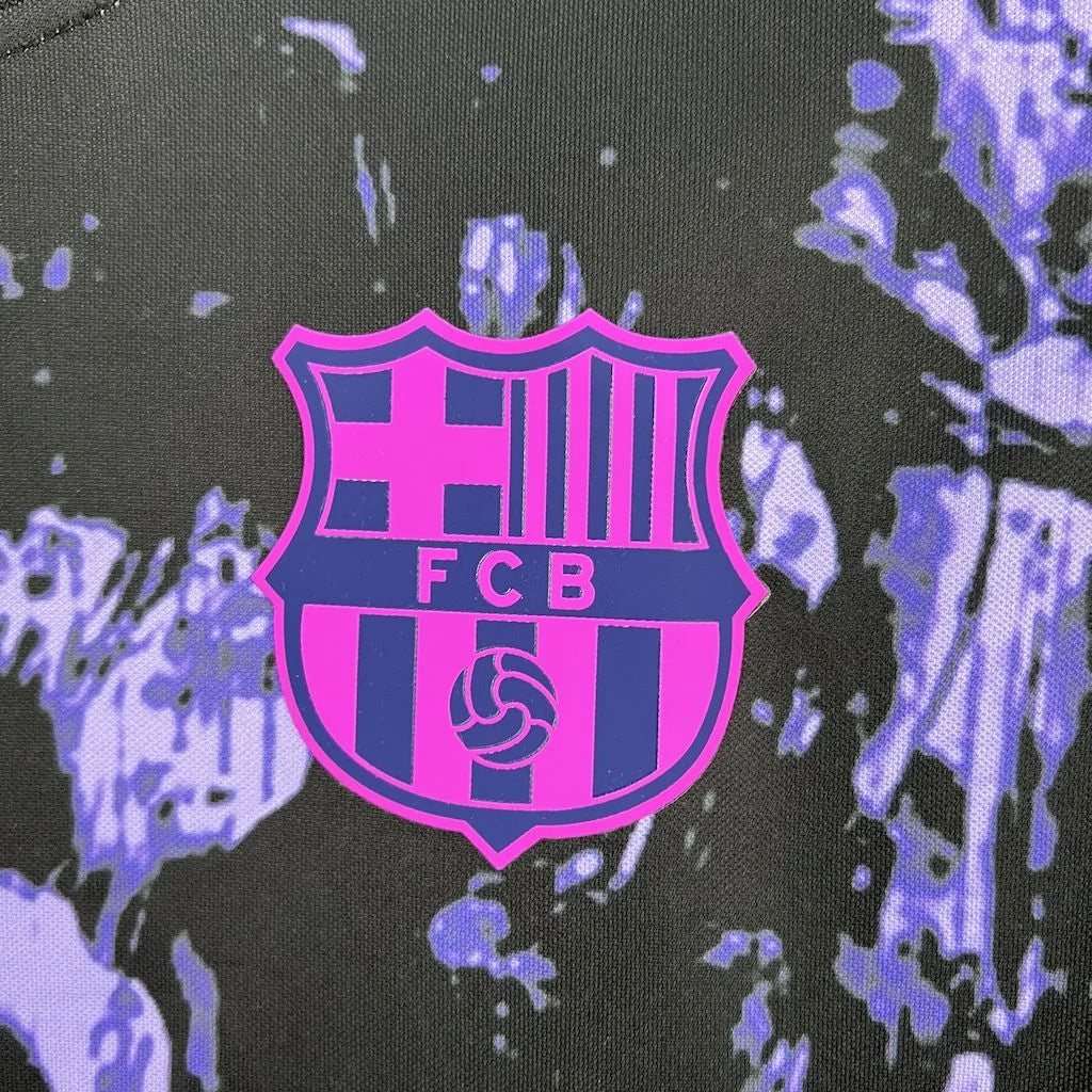 FC Barcelona 2025/26 Svart och Lila Special Edition Tröja