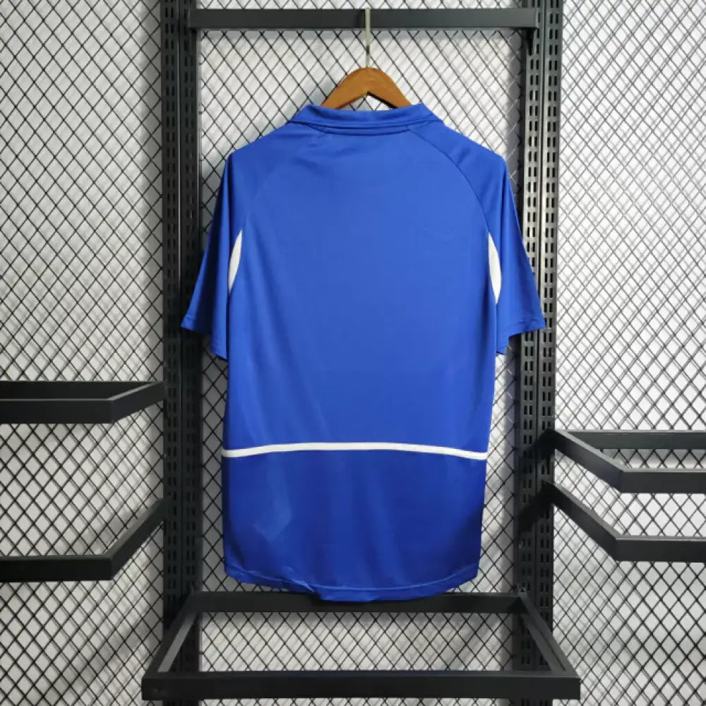 2002 Brazil Away Retro Shirt Clothing