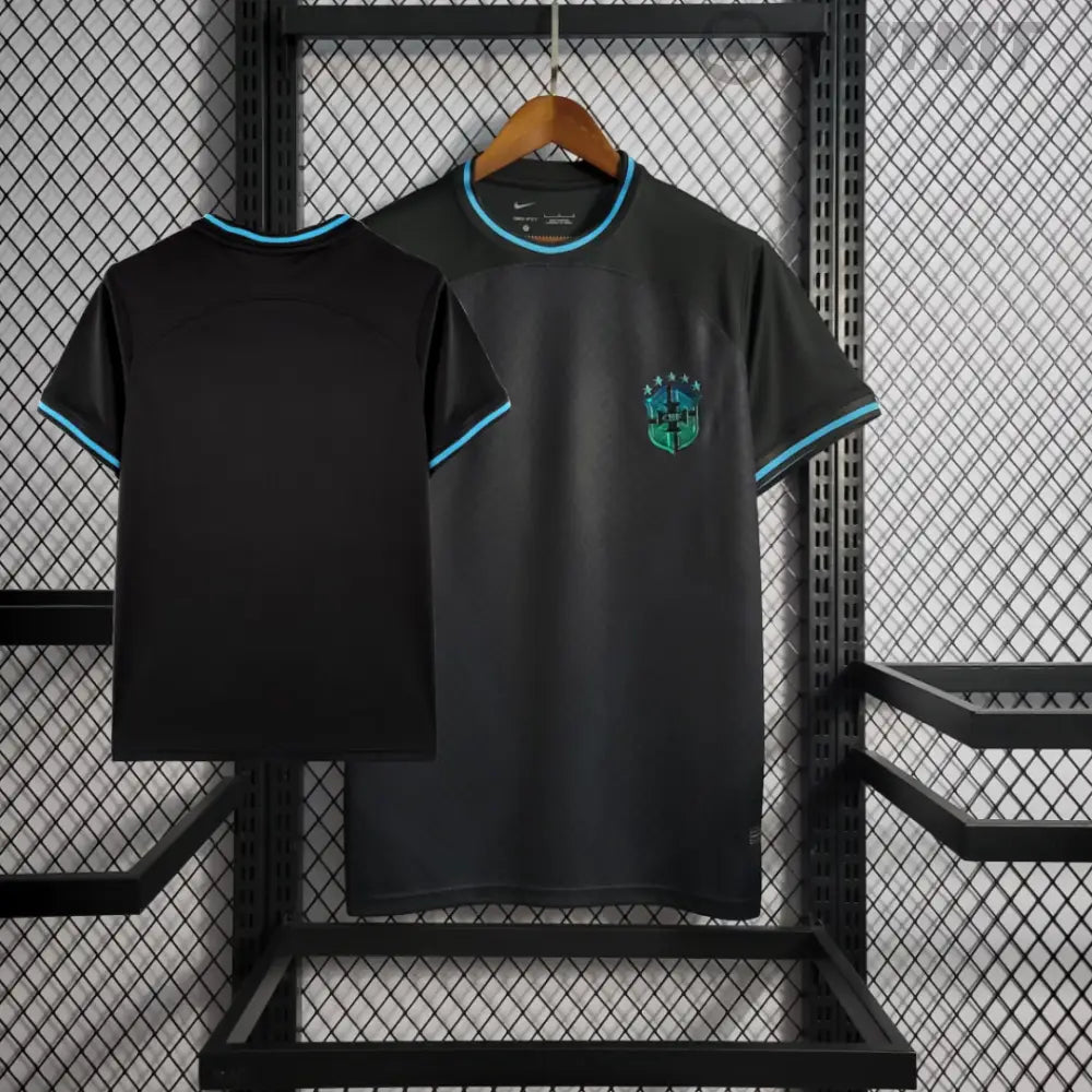 2022/23 Brazil Special Edition Black Shirt Clothing