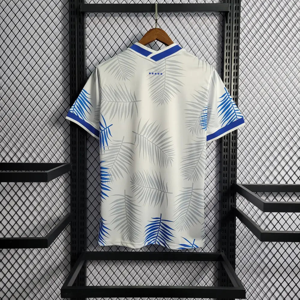 2022 Brazil White Blue Special Edition Shirt Clothing