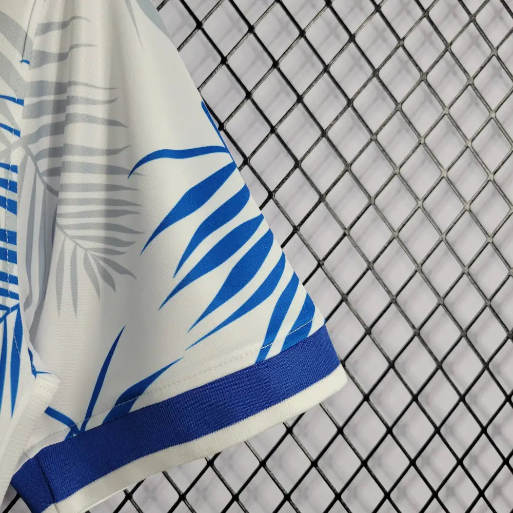 2022 Brazil White Blue Special Edition Shirt Clothing