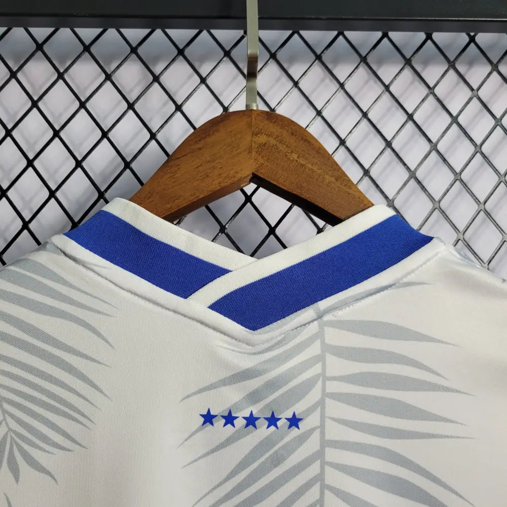 2022 Brazil White Blue Special Edition Shirt Clothing