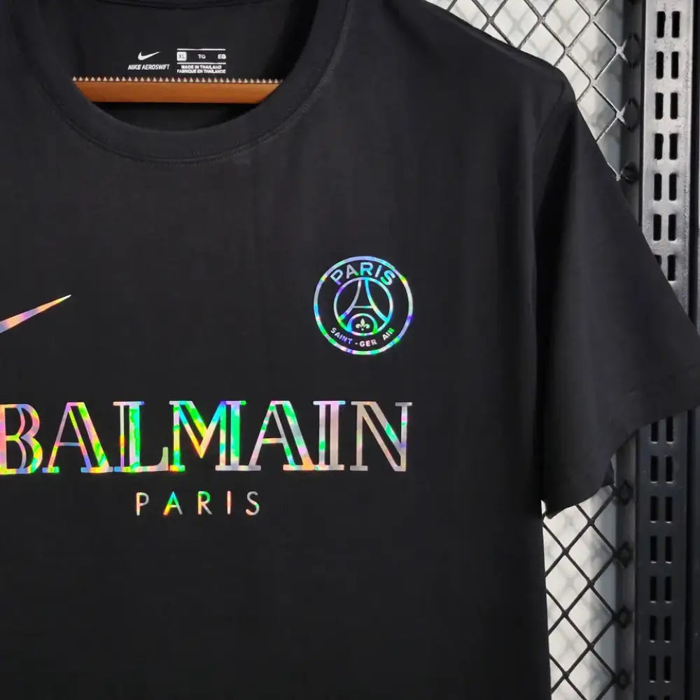 2023/24 Psg Reflective Special Edition Black Shirt Clothing