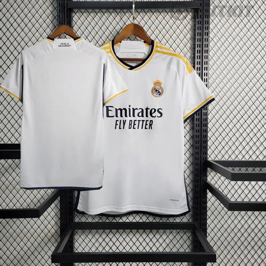 2023/24 Real Madrid Home White Fans Soccer Jersey Clothing
