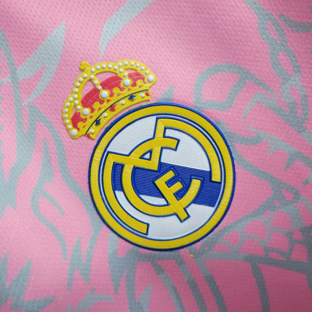 2023 Real Madrid Special Edition Pink Dragon Shirt Clothing