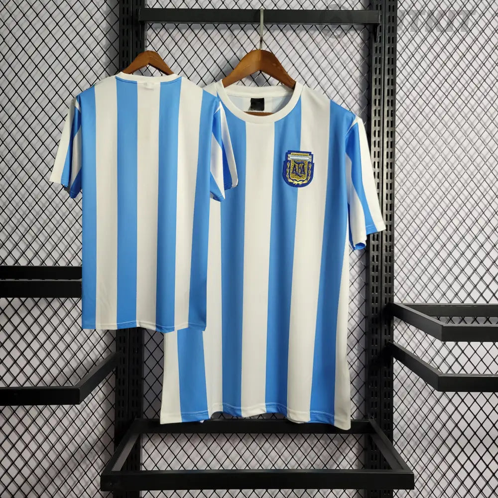 Argentina Home Retro Shirt 1986 Clothing