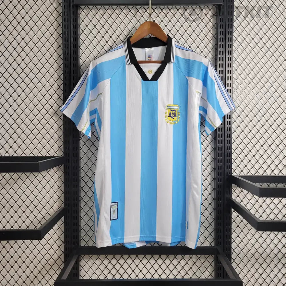 Argentina Home Retro Shirt 1998 Clothing