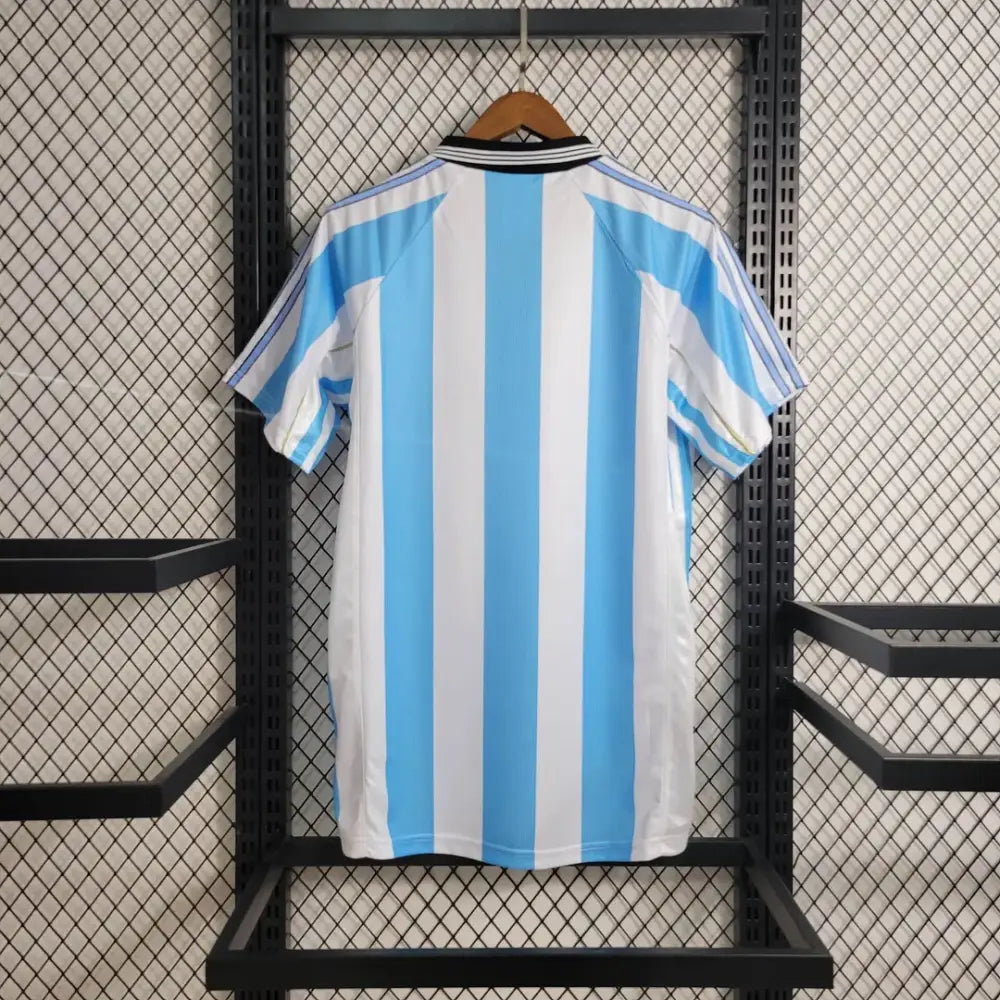 Argentina Home Retro Shirt 1998 Clothing