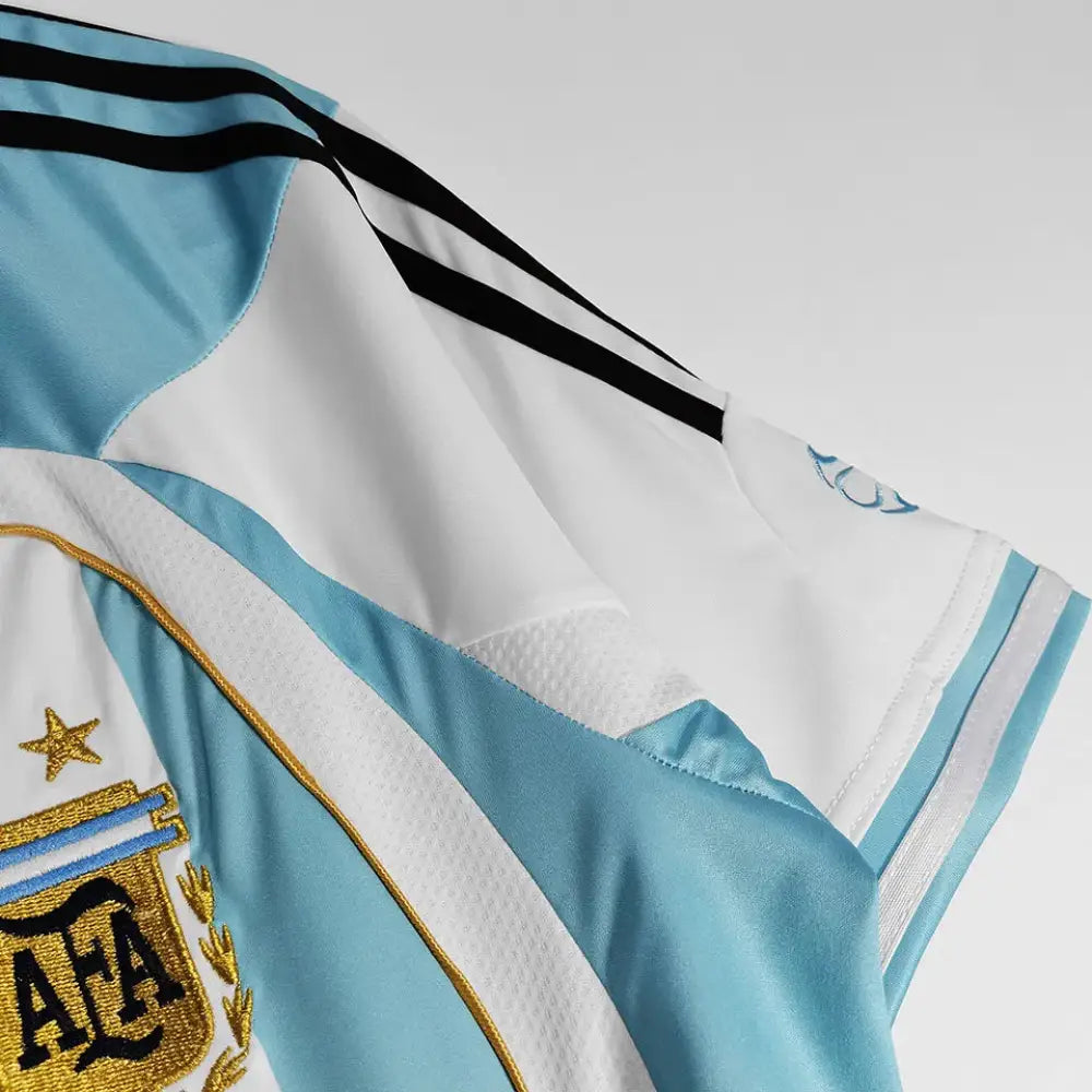 Argentina Home Retro Shirt 2006 Clothing