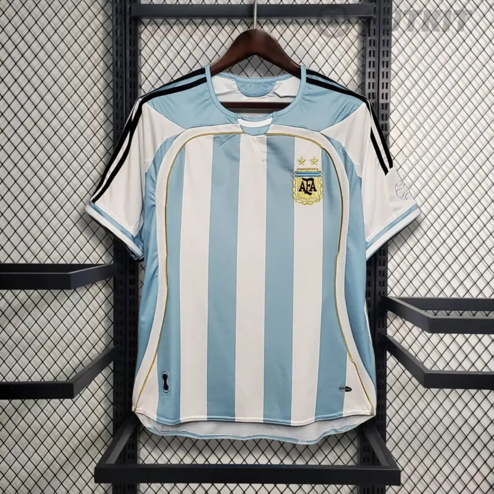 Argentina Home Retro Shirt 2006 Clothing