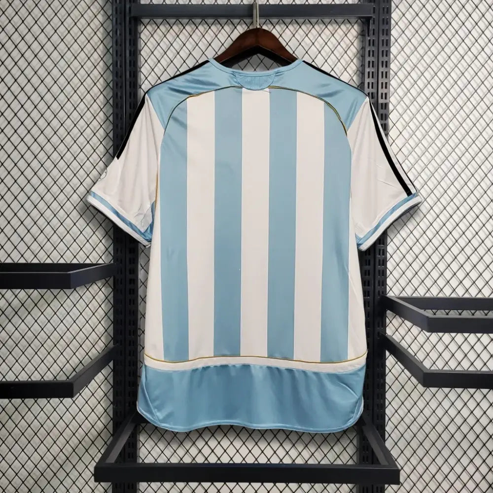 Argentina Home Retro Shirt 2006 Clothing