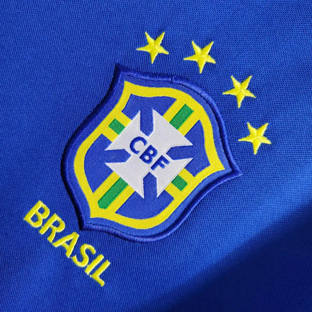 Brazil Away Retro Shirt 1998 Clothing