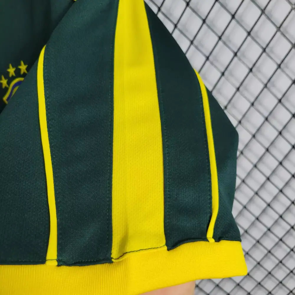 Brazil Goalkeeper Retro Shirt 1998 Clothing