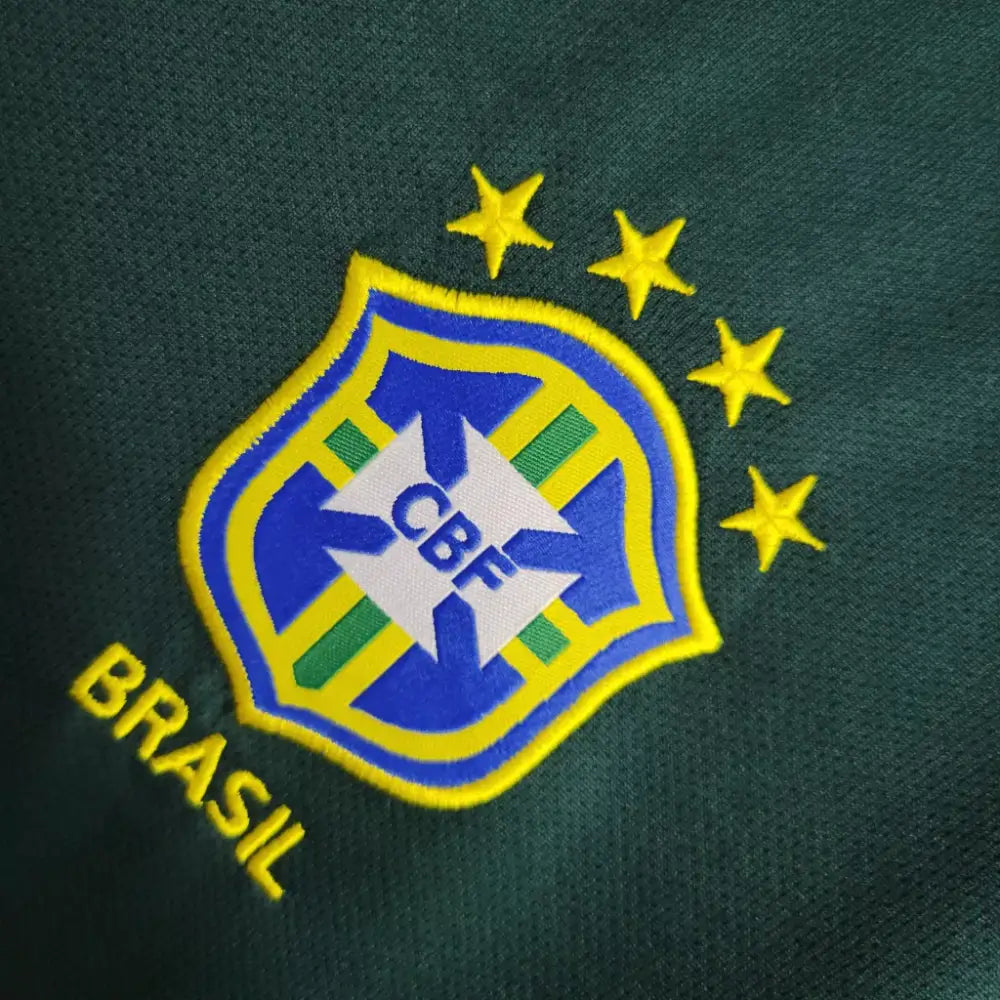Brazil Goalkeeper Retro Shirt 1998 Clothing
