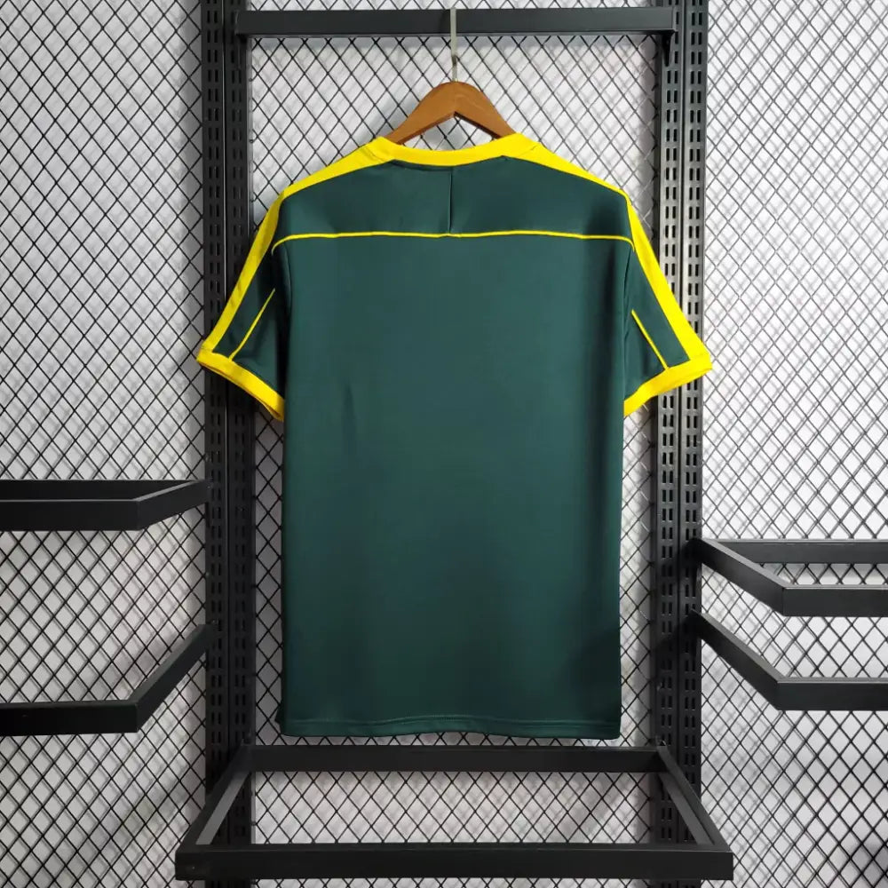 Brazil Goalkeeper Retro Shirt 1998 Clothing