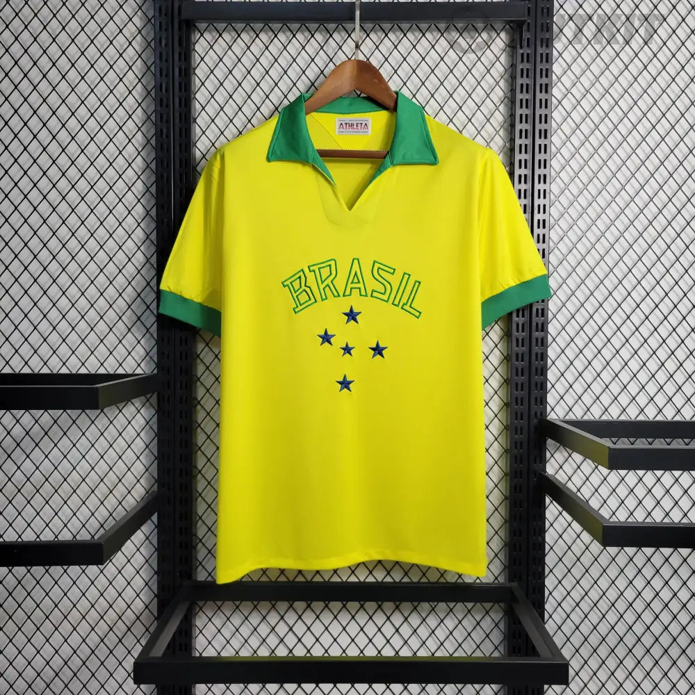 Brazil Home Retro Shirt 1958 Clothing