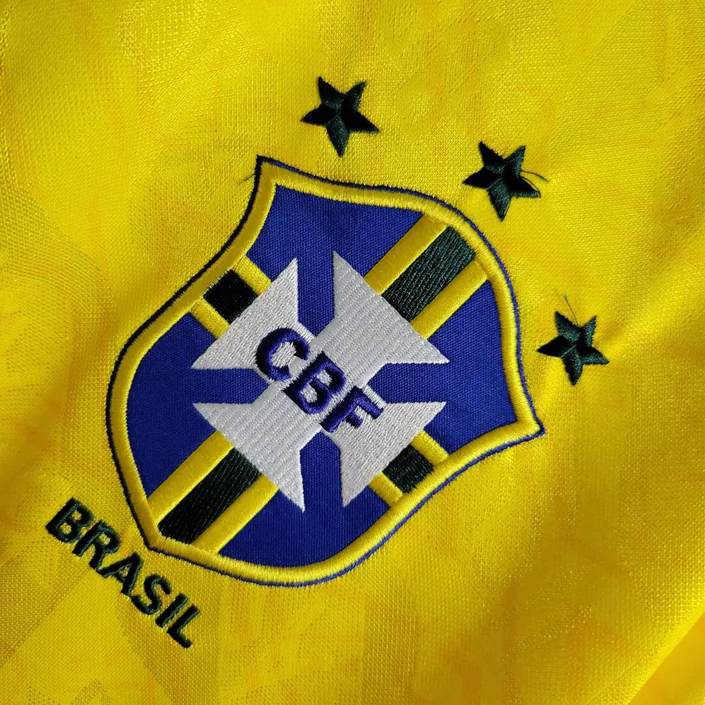 Brazil Home Retro Shirt 1991/93 Clothing