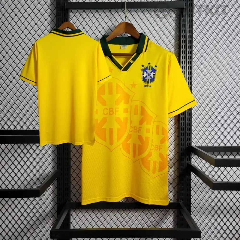 Brazil Home Retro Shirt 1994 Clothing