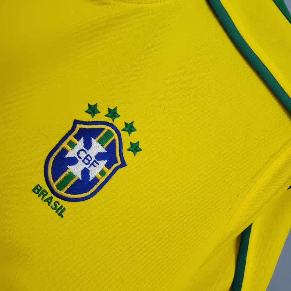 Brazil Home Retro Shirt 1998 Clothing