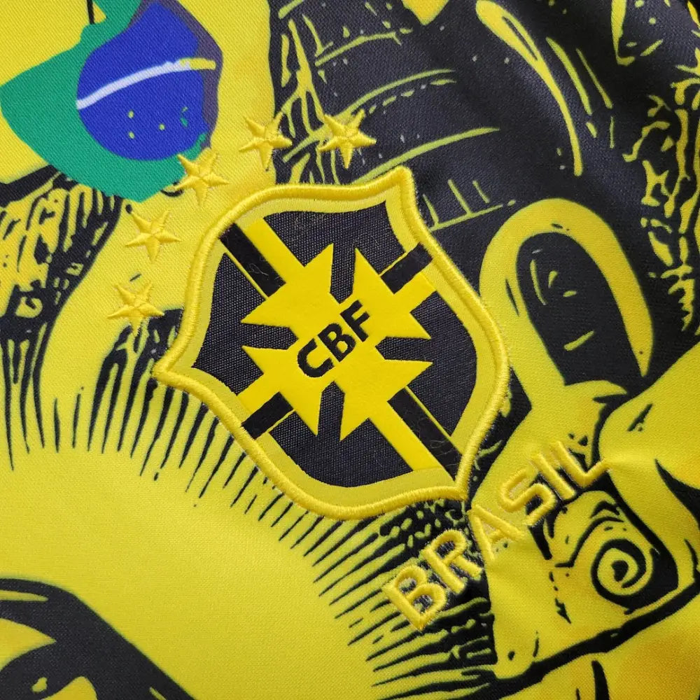 Brazil Jesus Yellow Special Edition Shirt Clothing