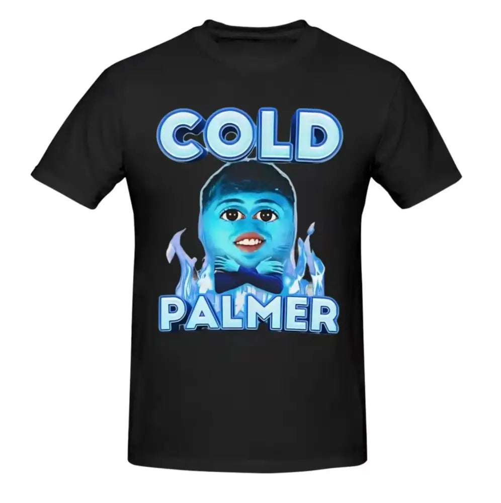 Cold Palmer Meme T shirt Black / S
