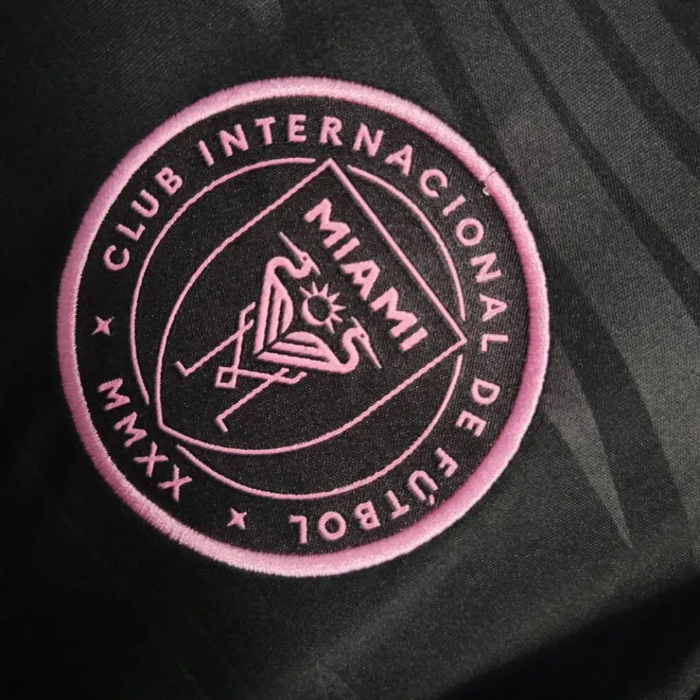 Inter Miami Away Black Shirt 23/24 Clothing