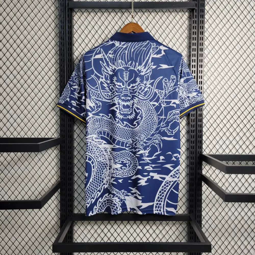 Real Madrid 2023 Blue Chinese Dragon Special Edition Clothing
