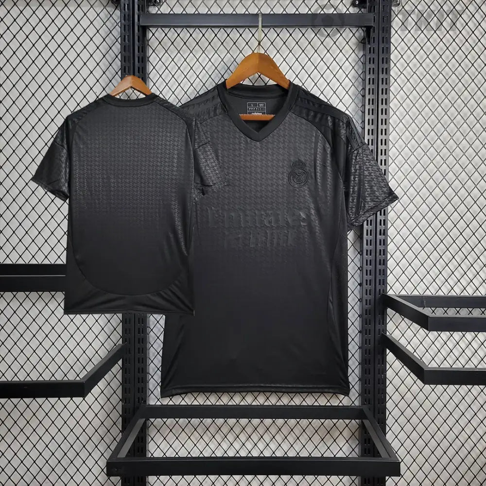 Real Madrid 2024/25 Special Edition Black Shirt Clothing