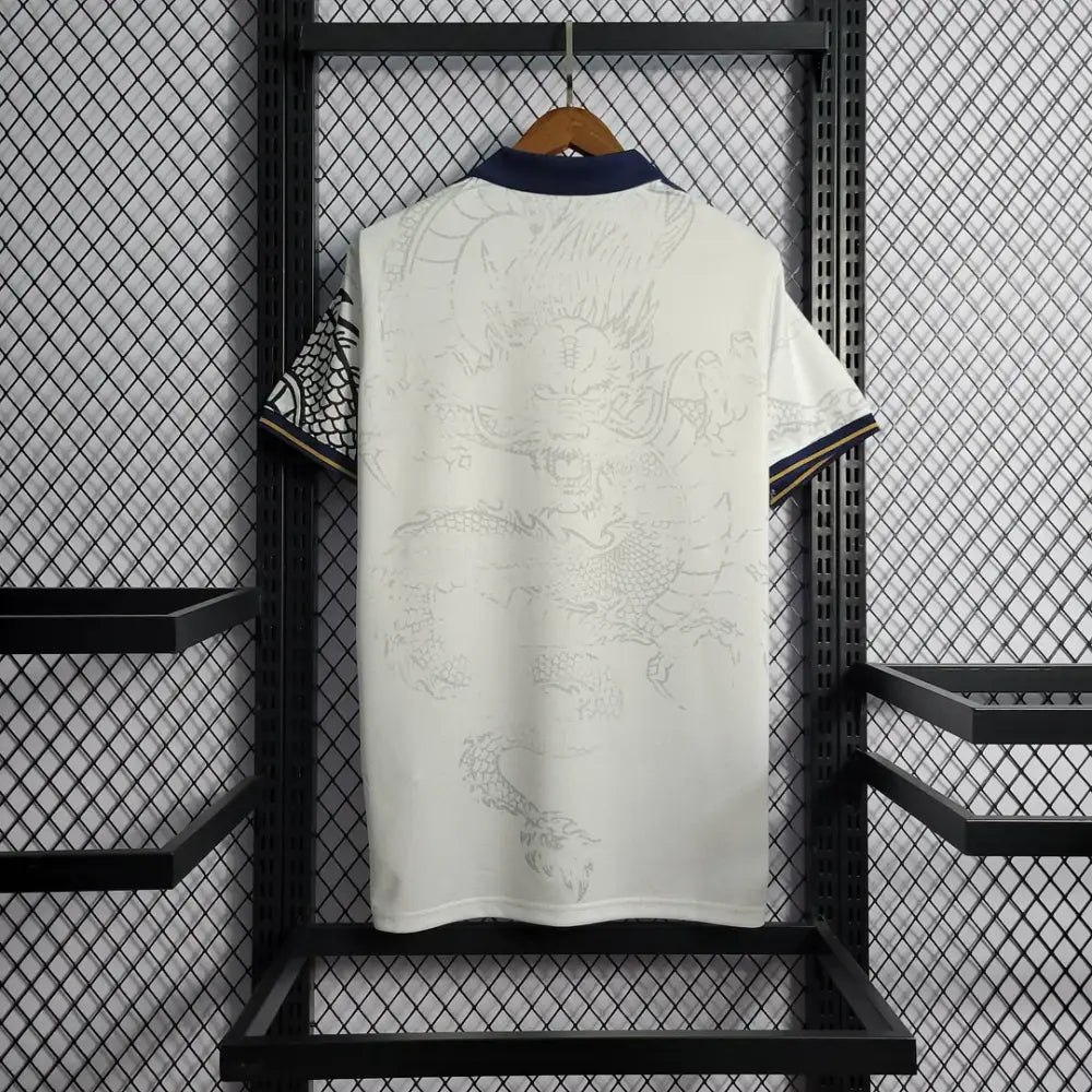 Real Madrid Chinese Dragon White Special Edition Shirt 2022/23 Clothing