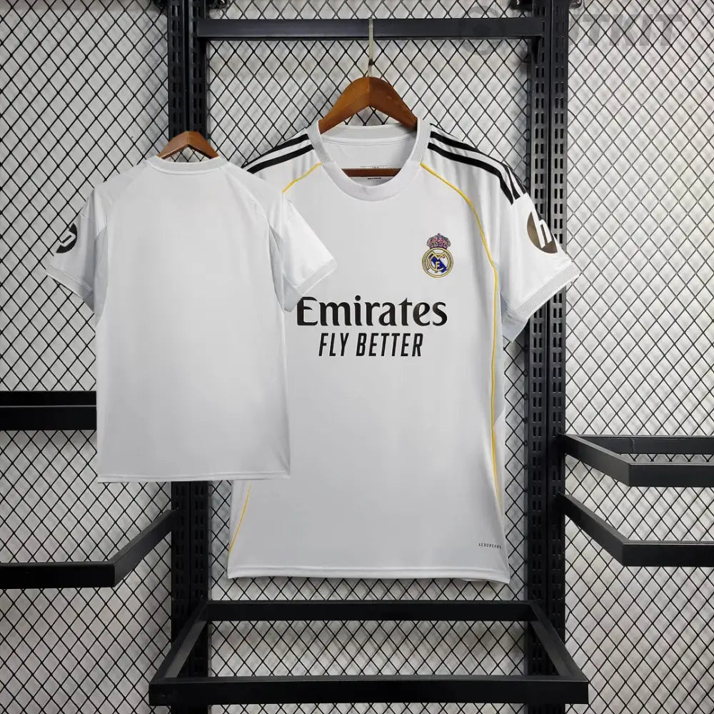 Real Madrid Home Shirt 2025/26 Clothing