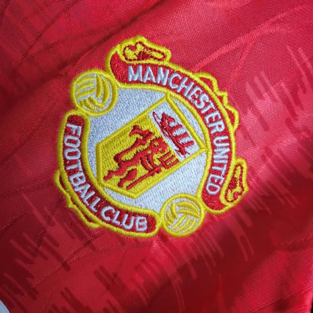 Retro 1990/92 Manchester United Home Shirt
