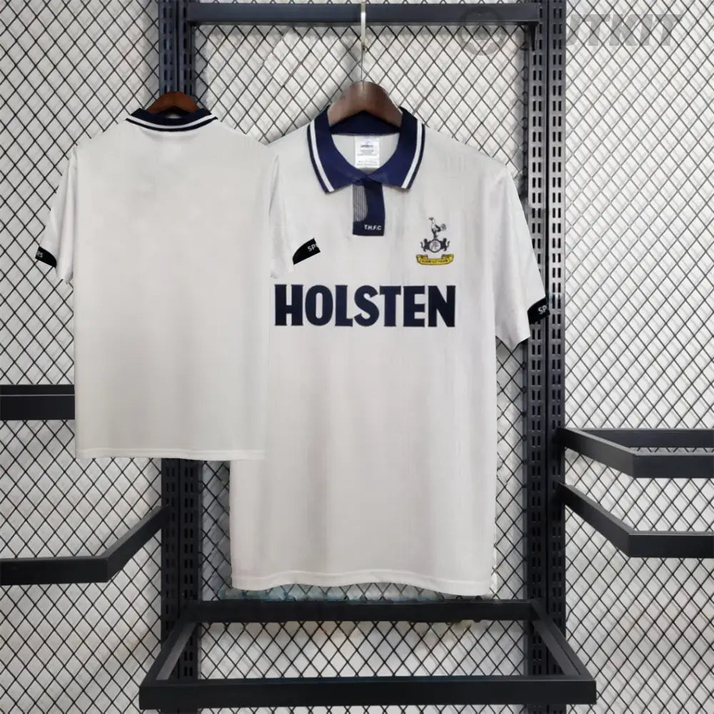 Retro 1991/93 Tottenham Fc Home Shirt Clothing
