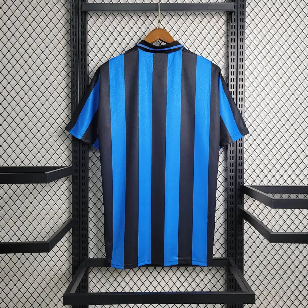 Retro 1992/93 Inter Milan Home Shirt Clothing