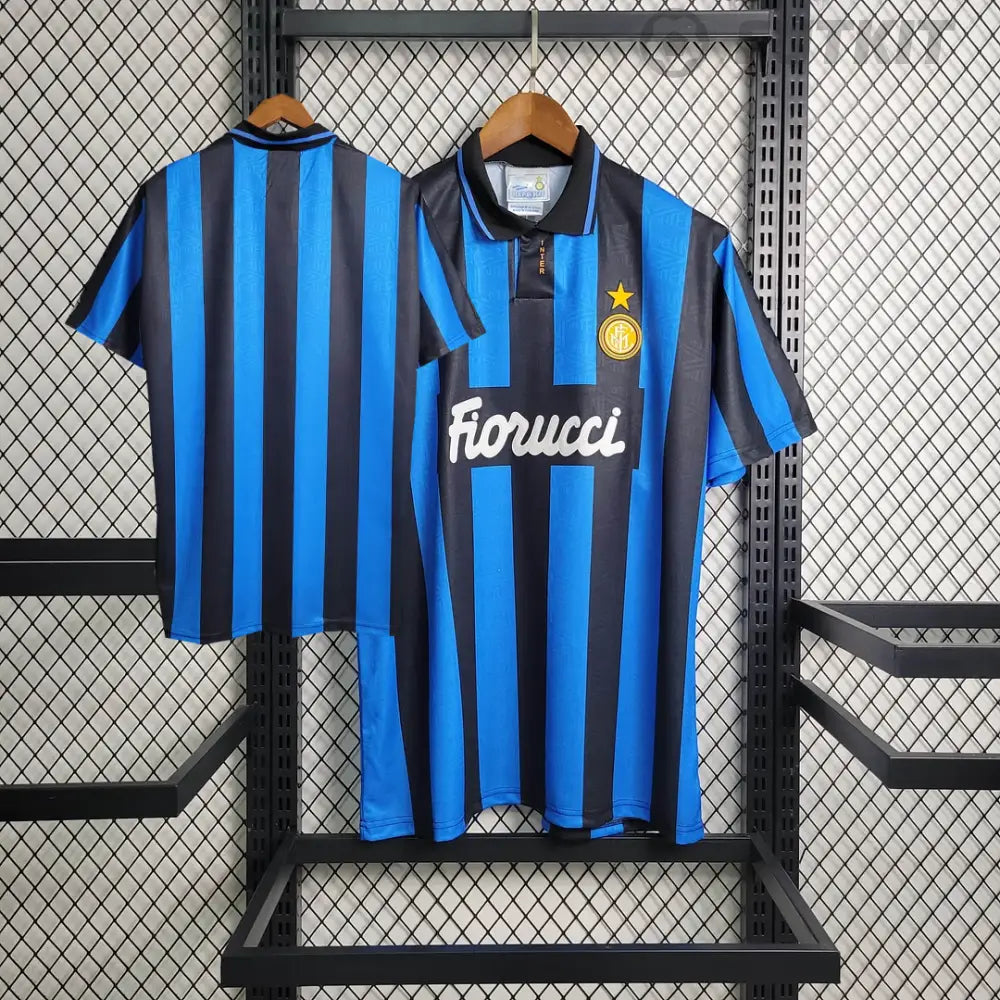 Retro 1992/93 Inter Milan Home Shirt Clothing