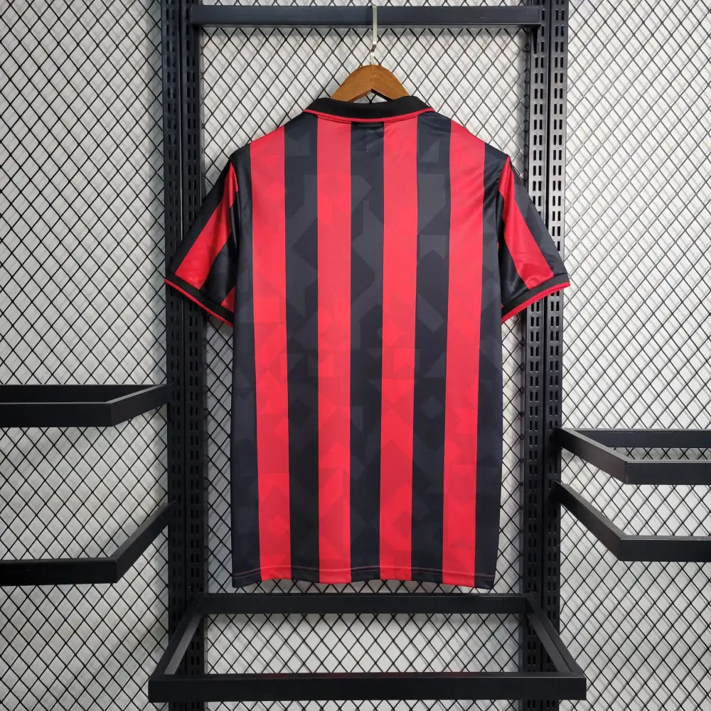 Retro 1993/94 Ac Milan Home Shirt Clothing