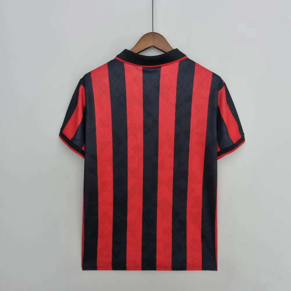 Retro 1995/96 Ac Milan Home Shirt Clothing