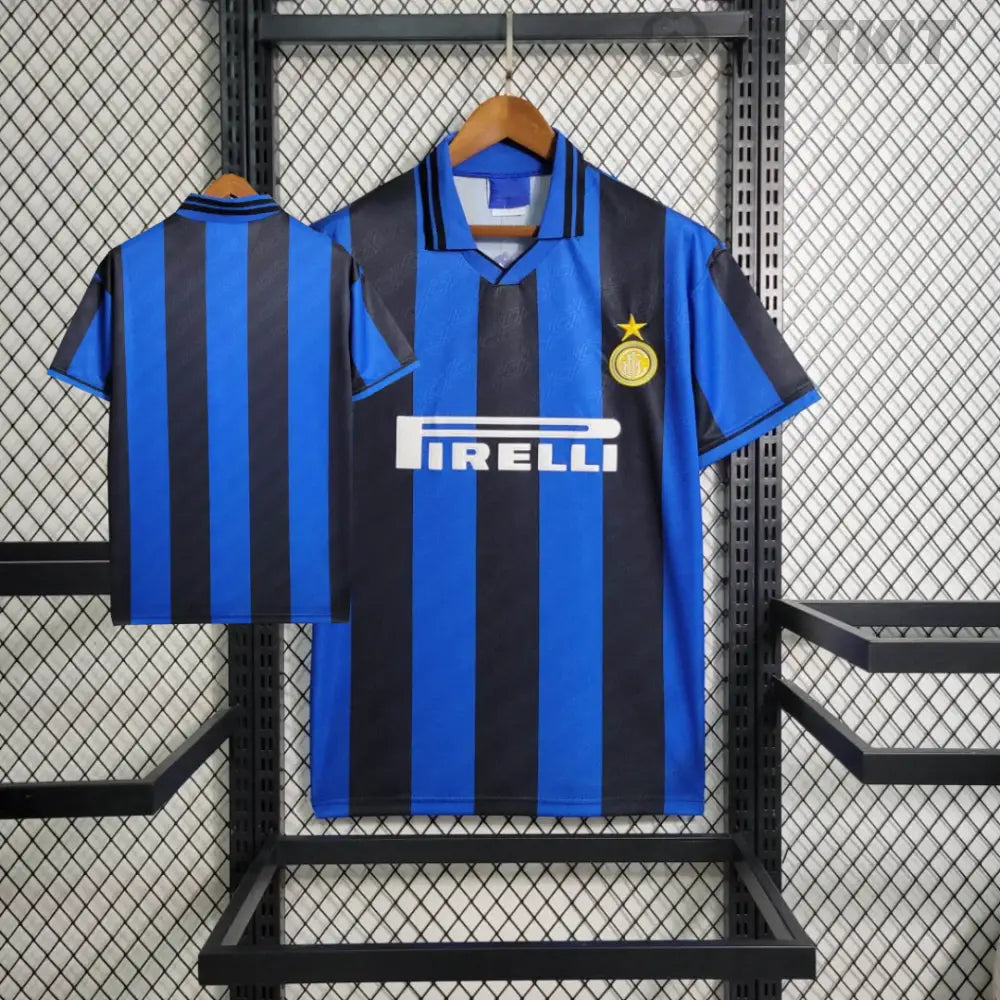 Retro 1995/96 Inter Milan Home Shirt Clothing