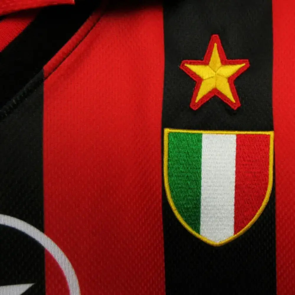 Retro 1996/1997 Ac Milan Home Shirt Clothing