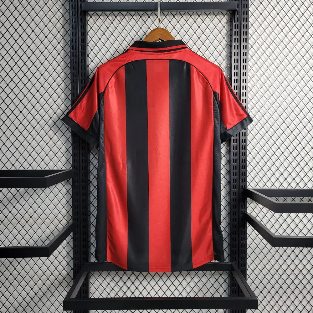 Retro 1998/99 Ac Milan Home Shirt Clothing