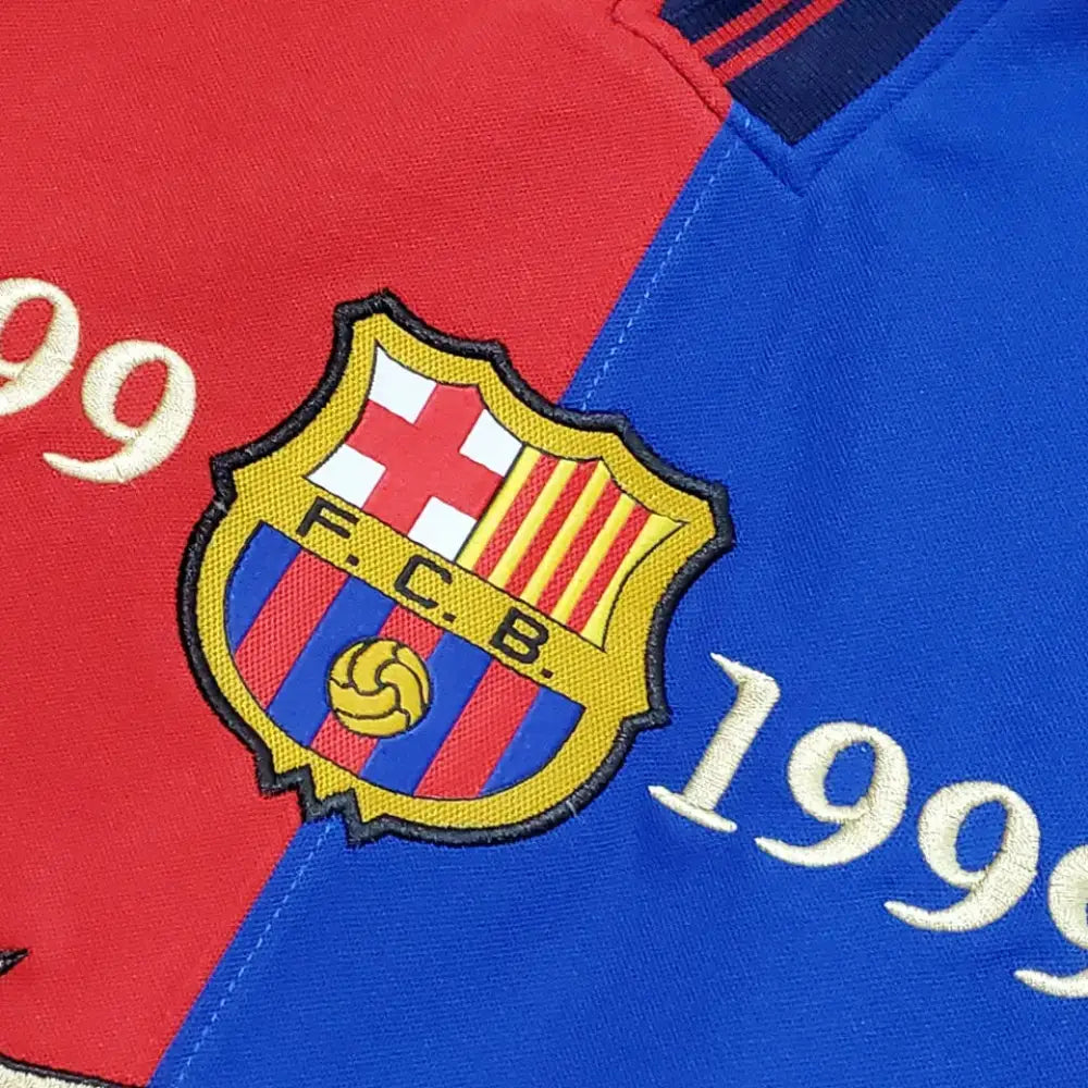 Retro 1998/99 Fc Barcelona 100 Years Shirt Clothing