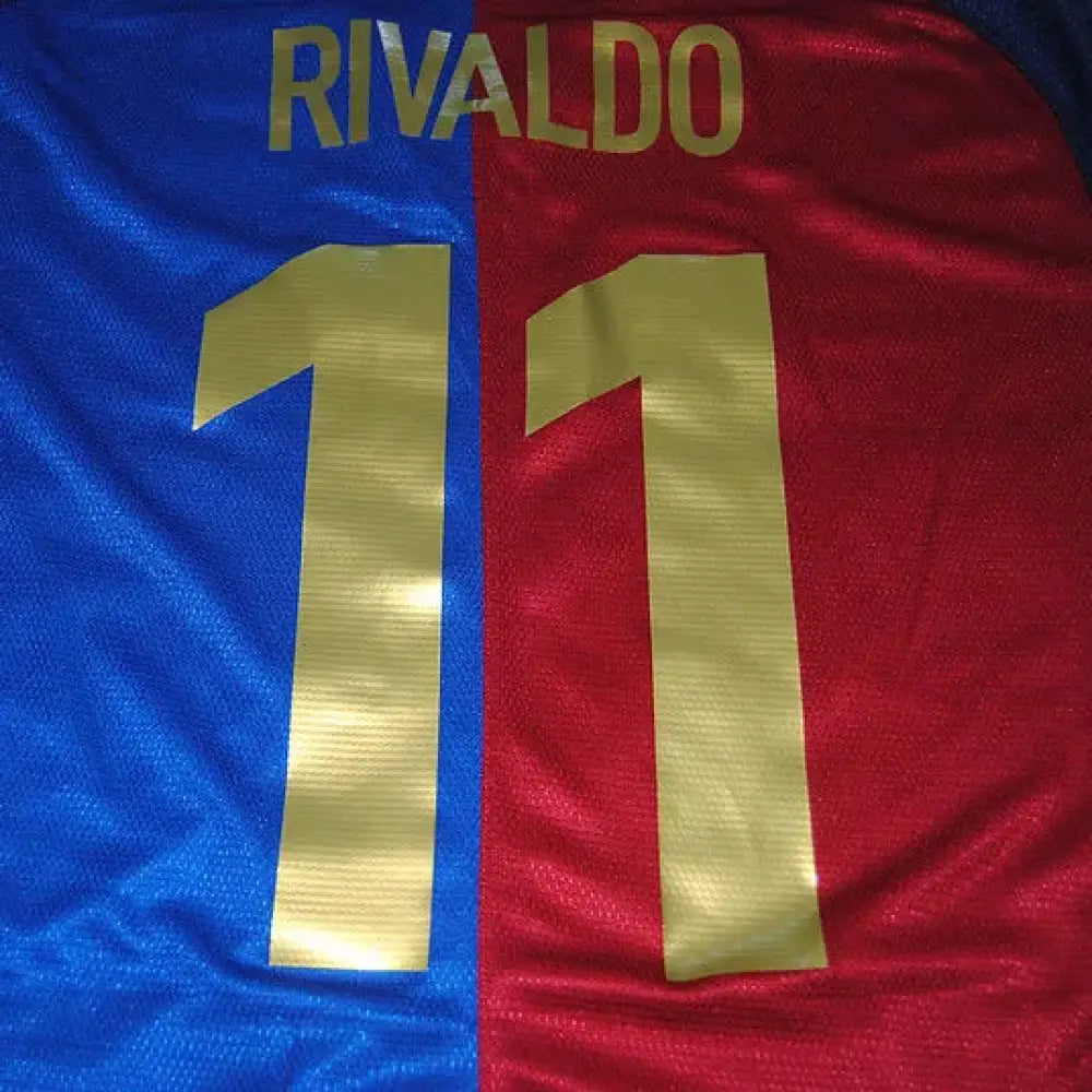 Retro 1998/99 Fc Barcelona 100 Years Shirt Clothing