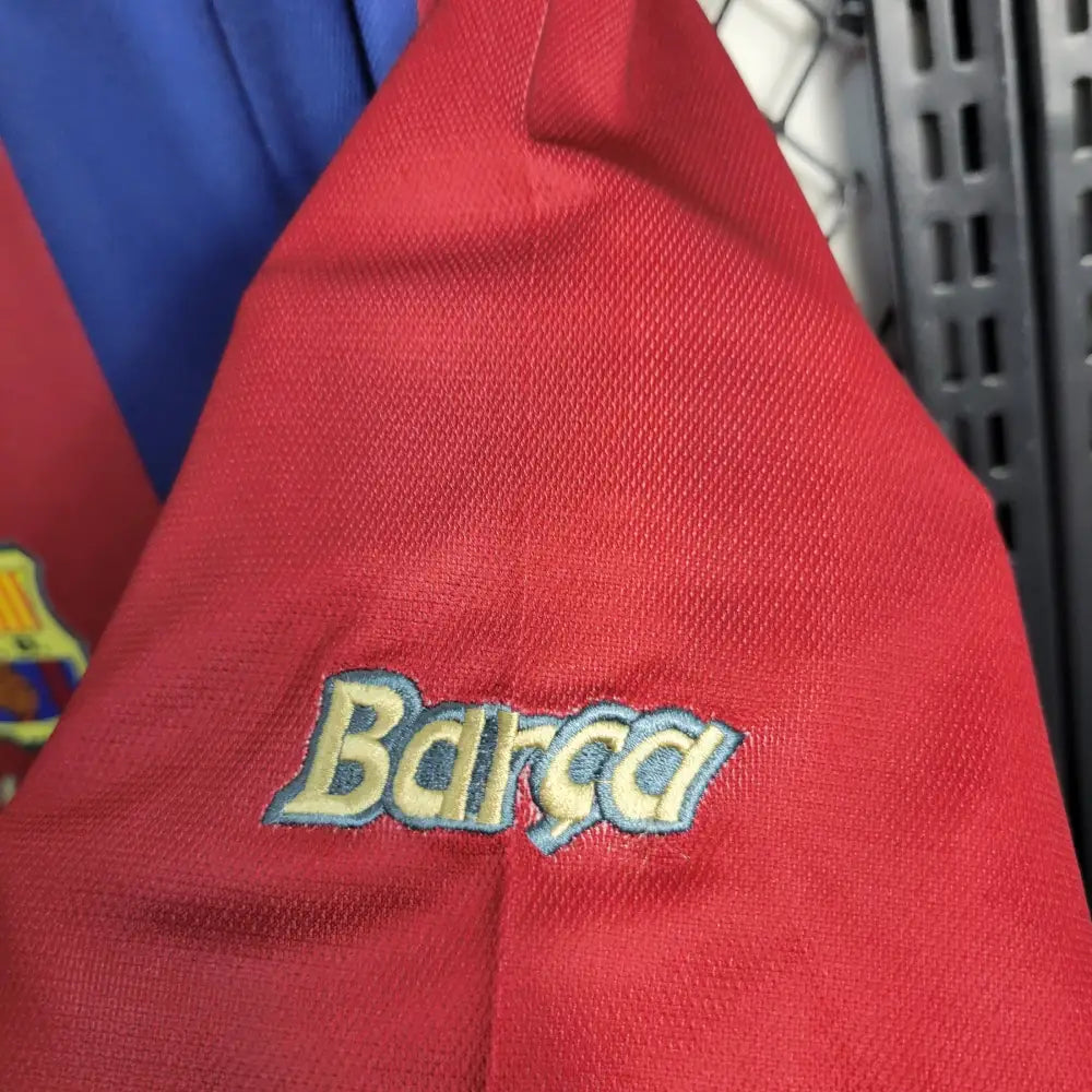 Retro 1998/99 Fc Barcelona Home Shirt Clothing