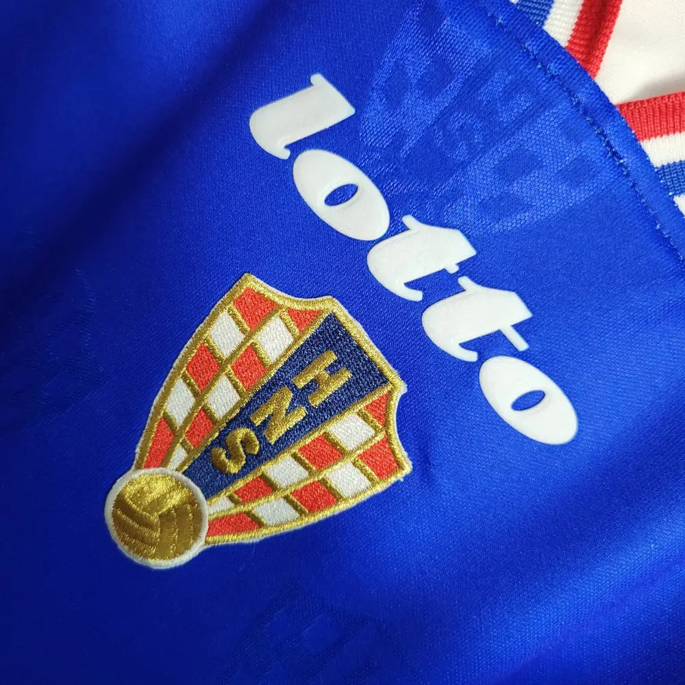 Retro 1998 Croatia Away Shirt Clothing