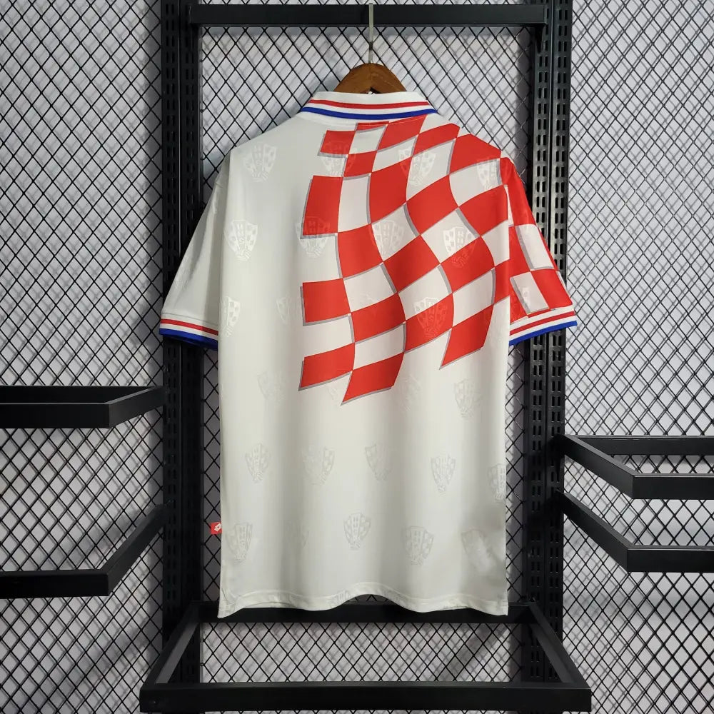 Retro 1998 Croatia Home Shirt Clothing