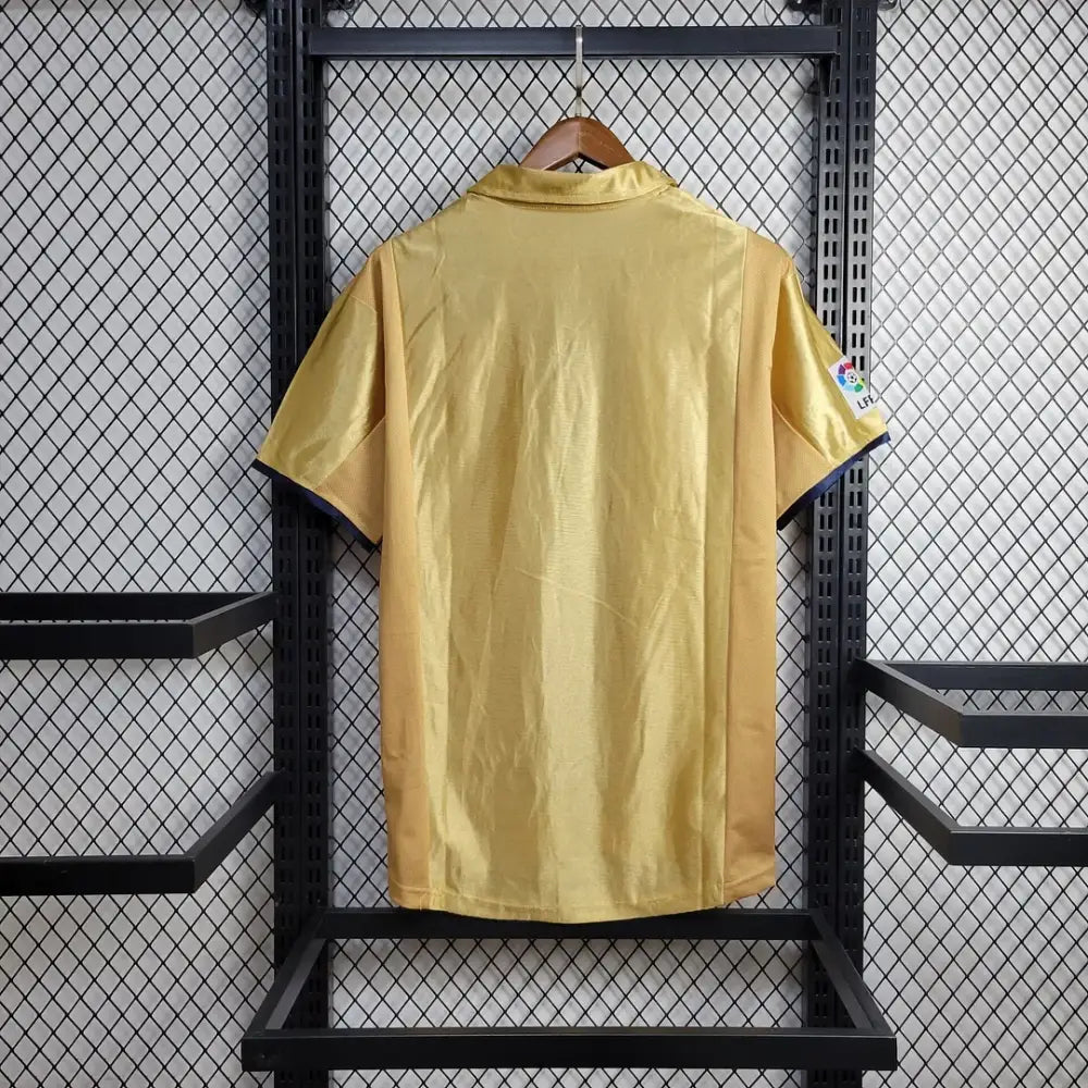 Retro 2002 Fc Barcelona Away Shirt Clothing