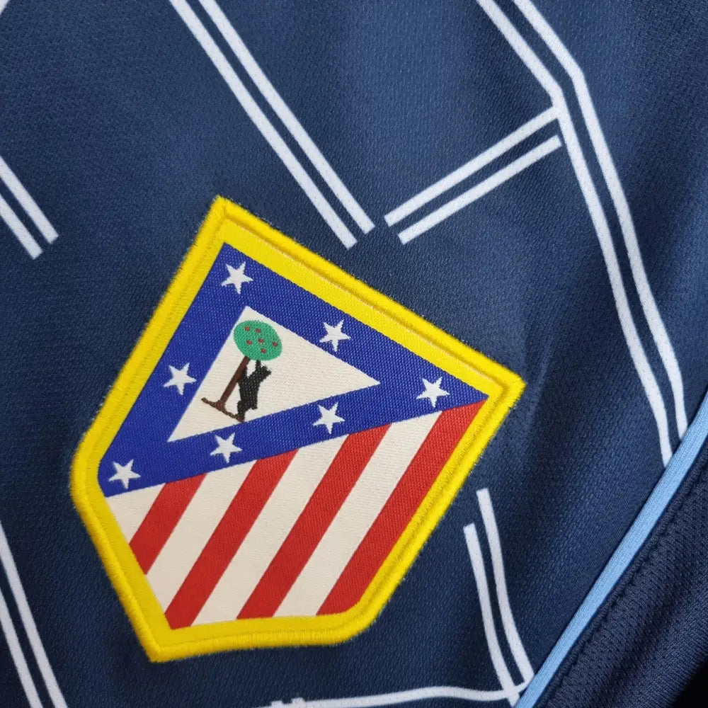 Retro 2004/05 Atletico Madrid Spider-Man 2 Away Special Edition Shirt Clothing
