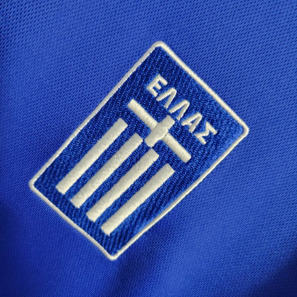 Retro 2004 Greece Home Shirt Clothing