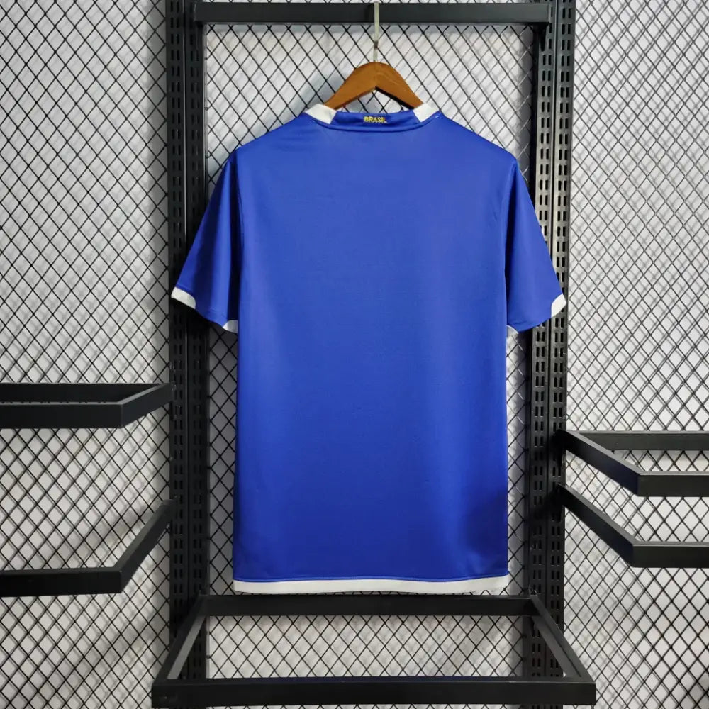 Retro 2006 Brazil Away Shirt Clothing