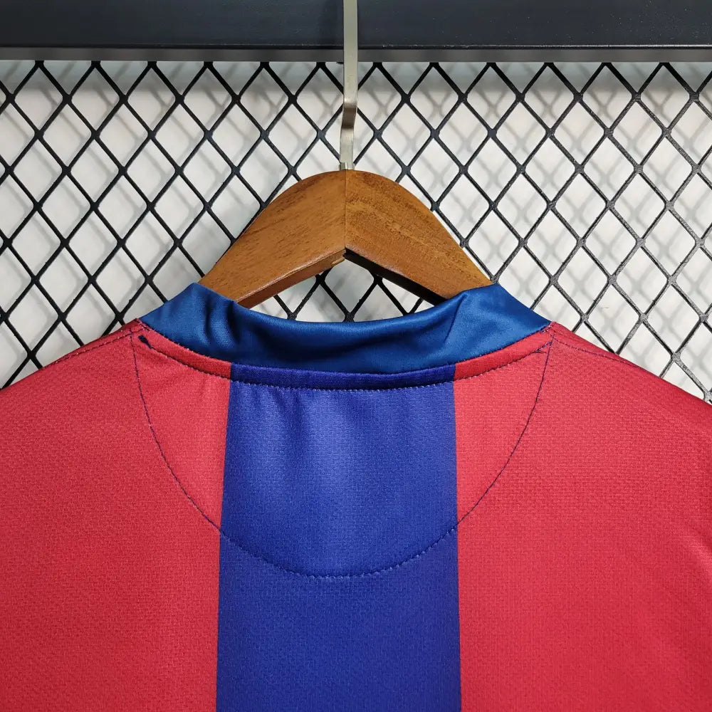 Retro 2007/08 Fc Barcelona Home Shirt Clothing
