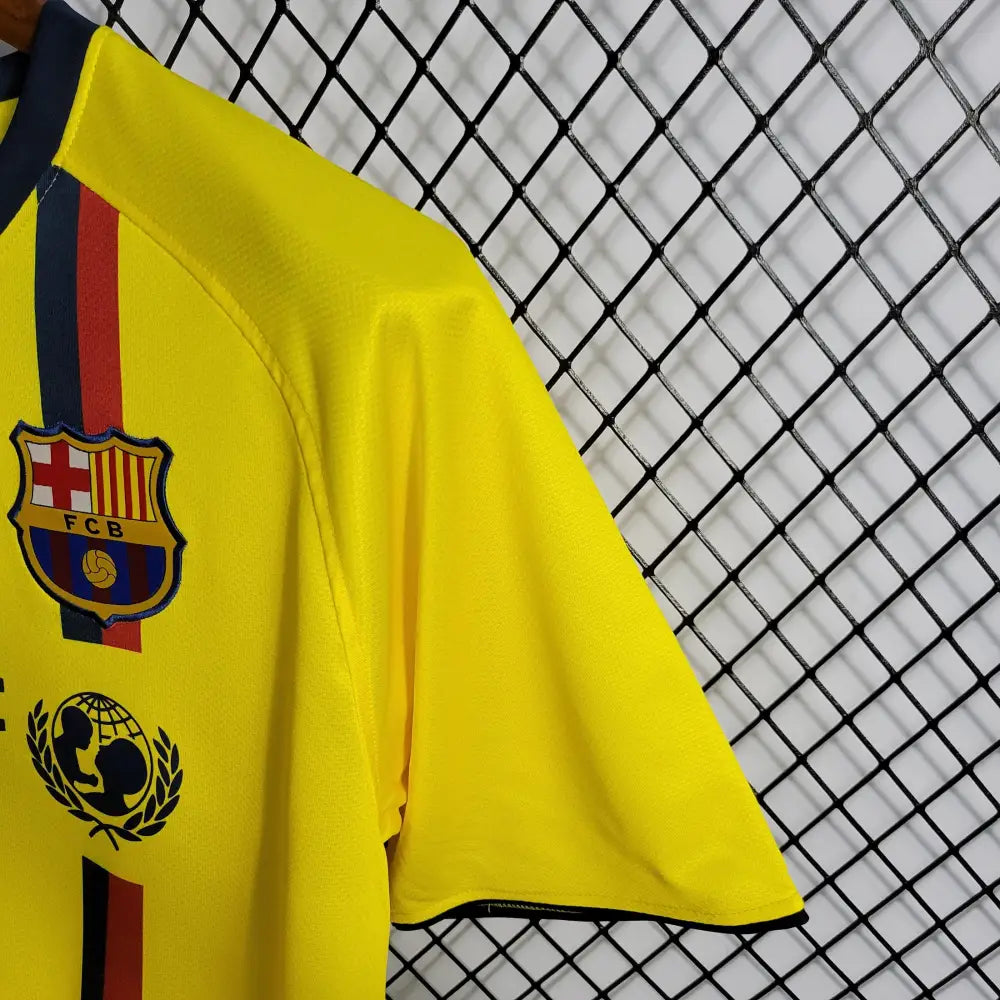 Retro 2008/09 Fc Barcelona Away Shirt Clothing